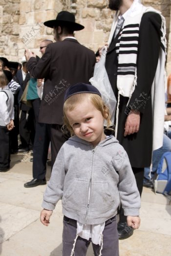 犹太小男孩图片