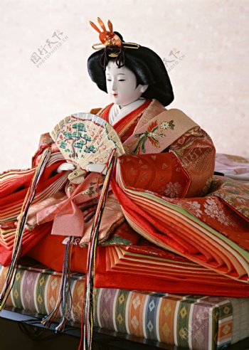 日本女孩节布偶