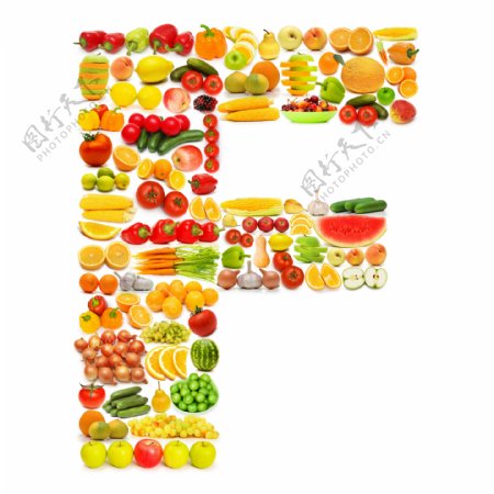 水果字母F