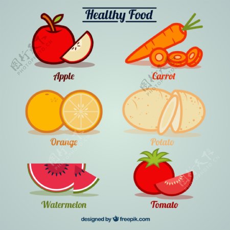 健康食物图片