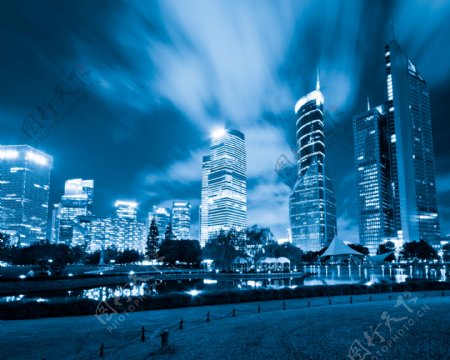 高清城市夜景图片