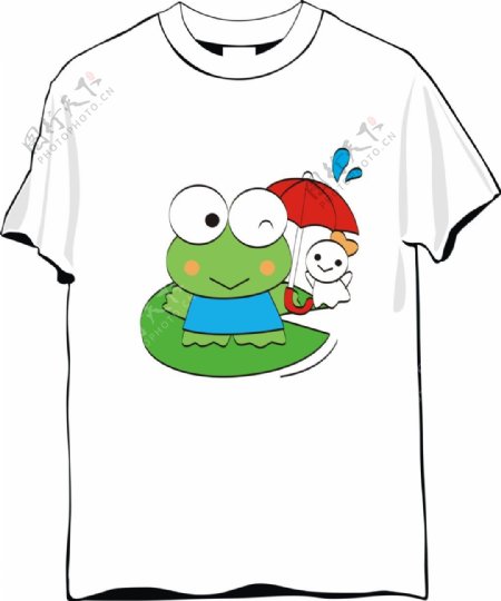 青蛙T恤素材