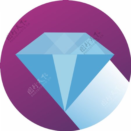 钻石图标素材