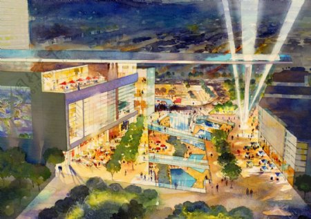 33.温州鹿城广场购物中心总体规划深化及概念设计