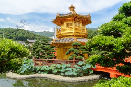 香港公园风景图片