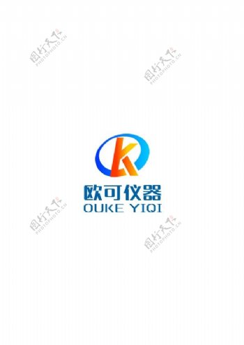 仪器公司logo设计图案
