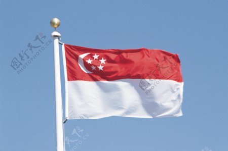 新加坡国旗图片