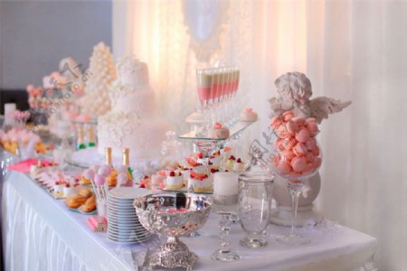 婚礼蛋糕摄影图片1
