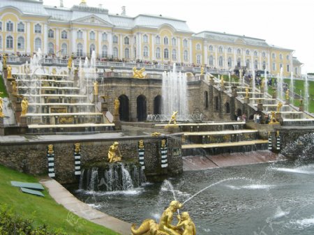 圣彼得堡宫殿设计图片