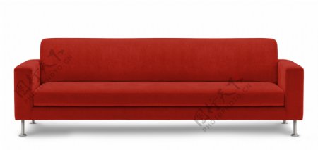 红色时尚沙发图片