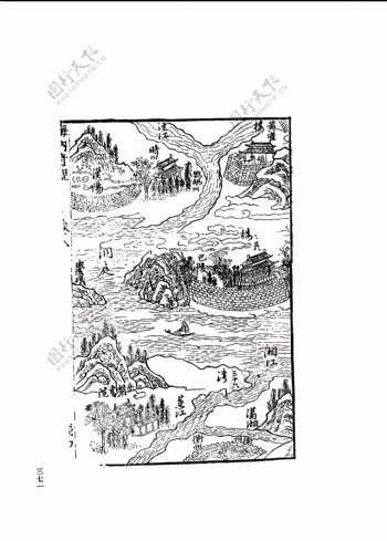 中国古典文学版画选集上下册0399