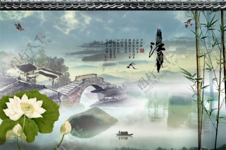 江南中国风壁纸