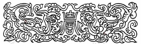 龙纹图案吉祥图案中国传统图案393