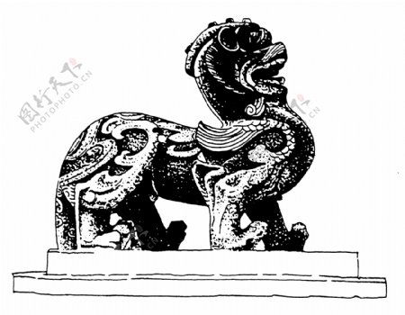 动物图案魏晋南北朝图案中国传统图案194
