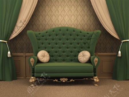 欧式古典沙发图片图片