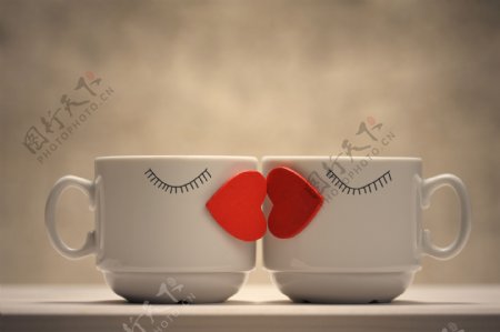 情侣陶瓷杯子