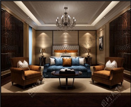欧式客厅沙发背景墙设计图