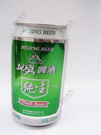 北京啤酒纯生图片