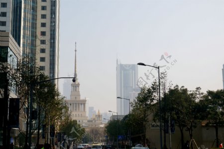 南京西路街景图片
