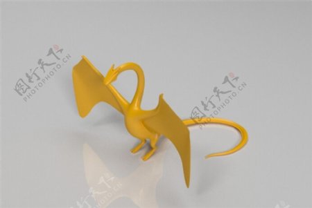 龙模型3D打印模型