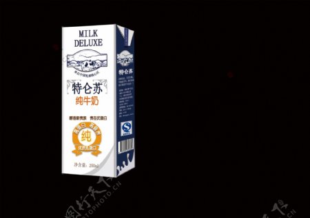 特仑苏牛奶系列包装纯牛奶牛奶