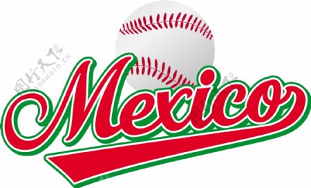 墨西哥棒球图案