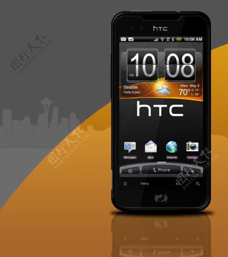 HTC手机设计PSD分层素材