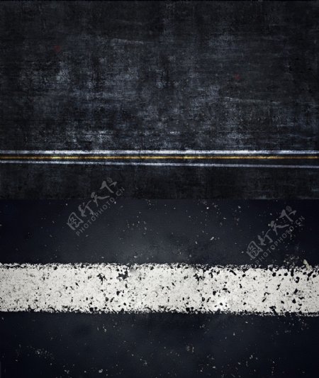 黑白色黑板柏油路底纹