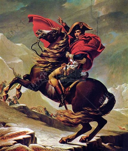 骑马的拿破仑波拿巴