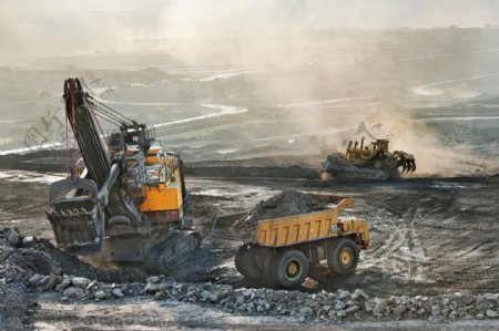 工业生产煤矿图片