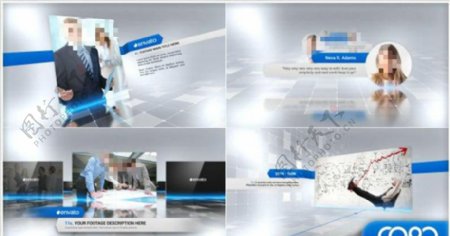 公司企业宣传视频动画AE模板