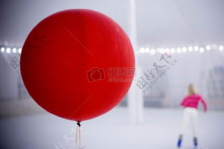 气球遇见滑冰