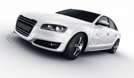 银色汽车模型图片