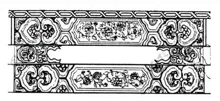 装饰图案元明时代图案中国传统图案469