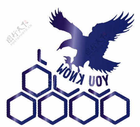 老鹰logo设计
