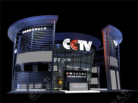 CCTV展厅模型