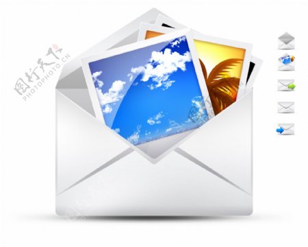 邮件邮箱icon图标设计