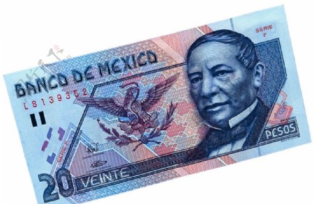 墨西哥元纸币