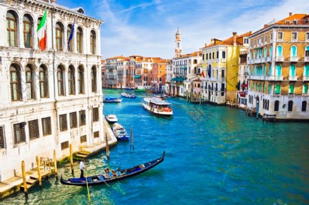 威尼斯海景高清水城摄影