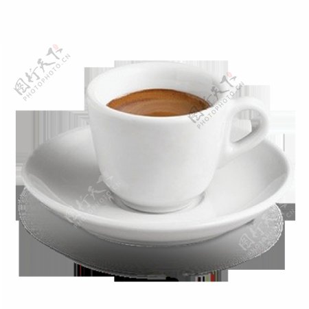 漂亮洁白咖啡杯免抠png透明图层素材