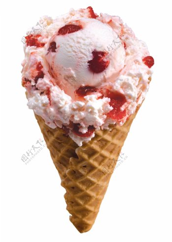 奶油冰淇淋免抠png透明图层素材