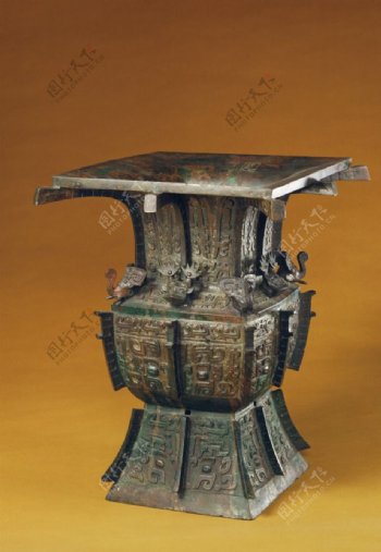 亚方尊商青铜器