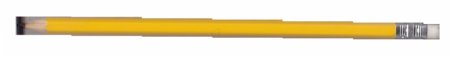 横放的黄色铅笔免抠png透明素材