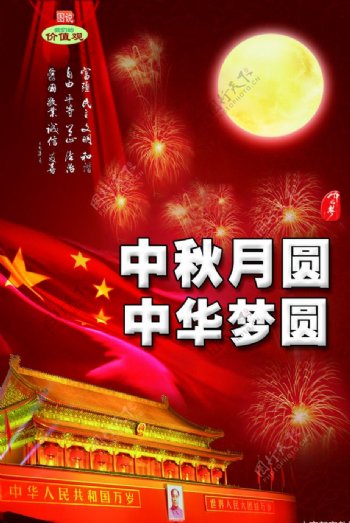 文明围挡中国梦海报中国梦宣