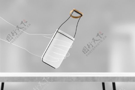 创意个性瓶子造型灯具jpg