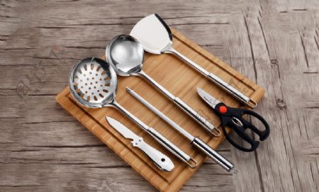 厨具烹饪工具勺铲不锈钢