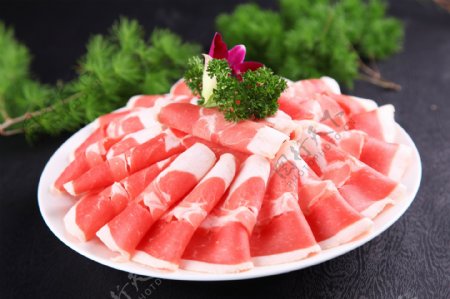 火锅涮肉爽口嫩肉精品肥牛