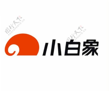 小白象logo