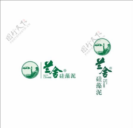 兰舍硅藻泥logo