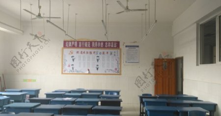 中江职中教室形象墙宣传栏